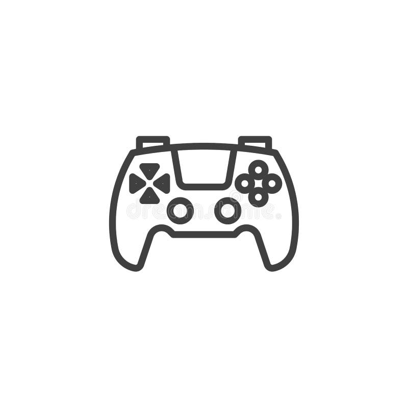 Gamepad de desenho de uma linha única de consoles de jogos conceito de jogo  esports design de desenho de linha contínua ilustração em vetor gráfico