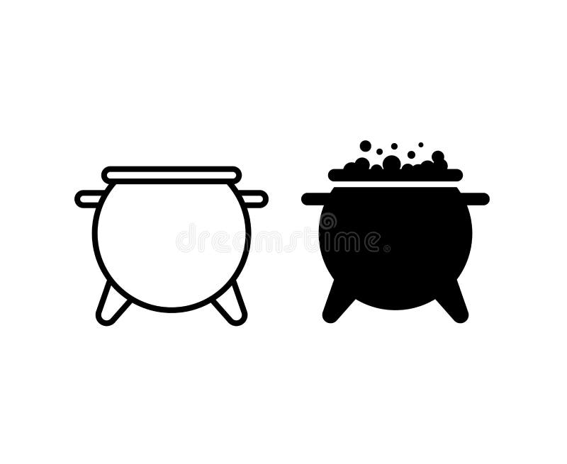 Caldeirão Para Cozinhar Carne No Fogo, Churrasqueira, Desenho Simples  Royalty Free SVG, Cliparts, Vetores, e Ilustrações Stock. Image 118407790