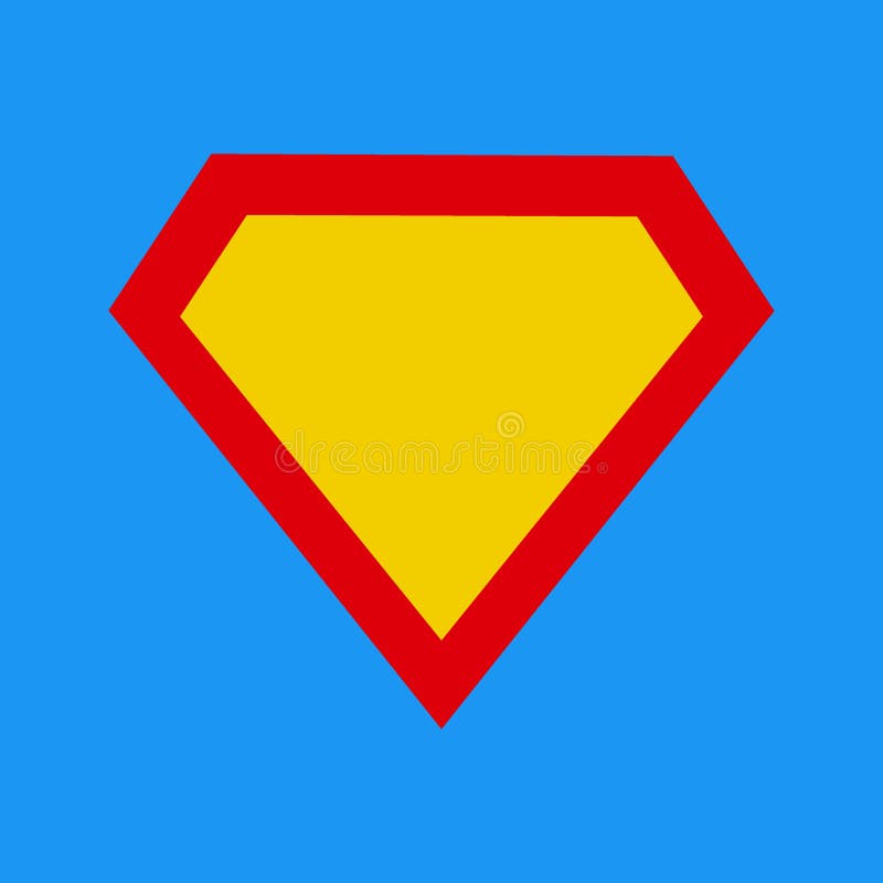 Ícone de super-herói de filme ilustração plana do ícone vetor de