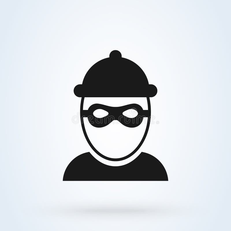 Homem Disfarçado De Ladrão Com Máscara. Royalty Free SVG, Cliparts,  Vetores, e Ilustrações Stock. Image 194337920