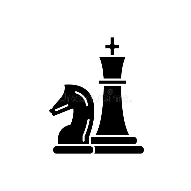 ícone Da Figura De Xadrez Do Bispo Negro Ilustração do Vetor - Ilustração  de bispo, vetor: 259785696