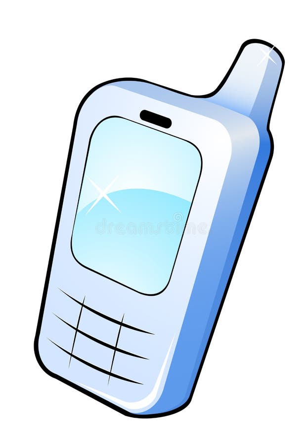 Projeto Criativo Do Cartaz Para O Telefone Celular Ilustração do Vetor - Ilustração de cartoon, projeto: 52422125