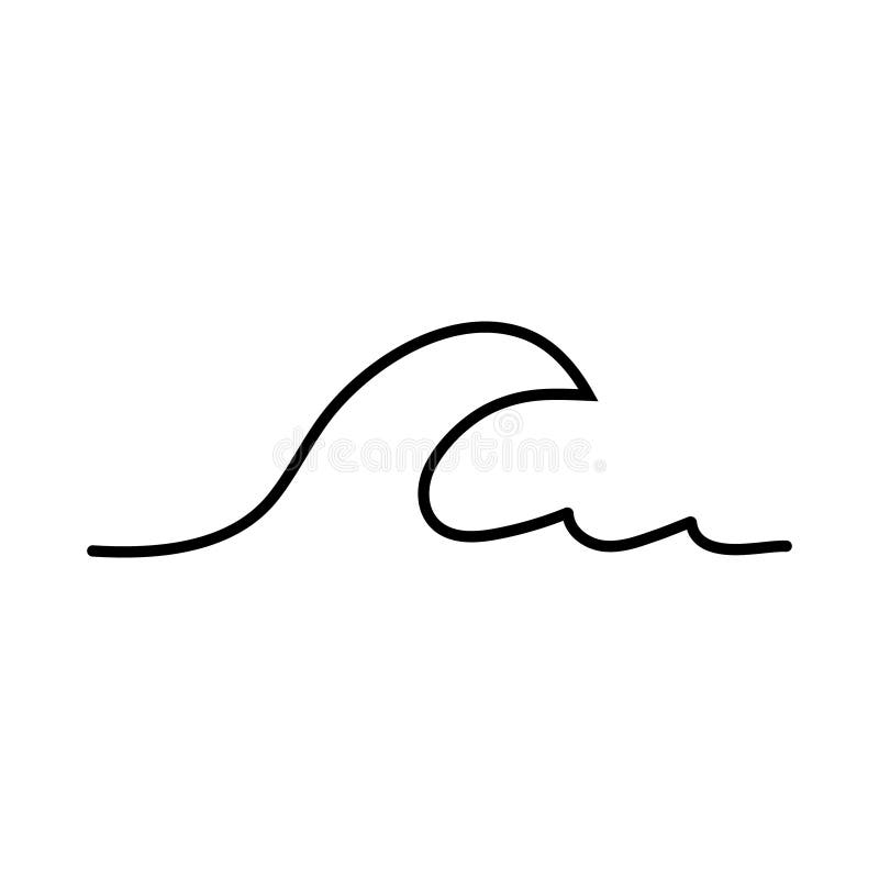 Surfar Infinito Logotipo Da Placa De Ressaca E Da Onda De Oceano