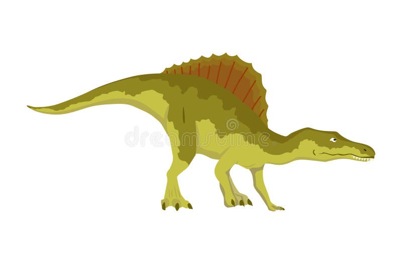 Desenho Animado Com Caráter Réptil Verde De Dinossauro Ilustração Stock -  Ilustração de paleontologia, arte: 241846285