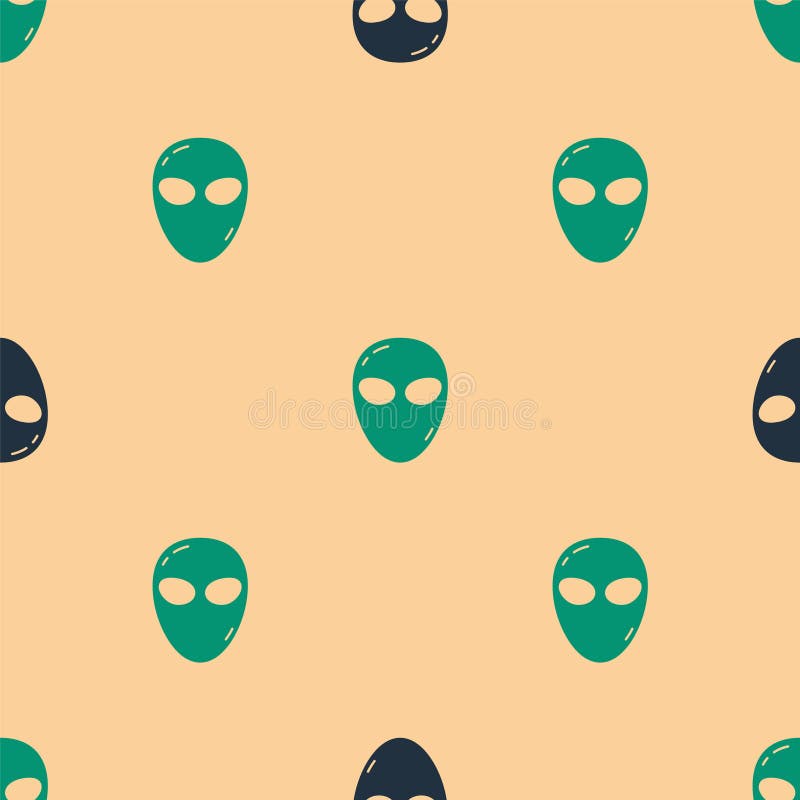 Ícone Alien Preto Isolado Em Fundo Preto Ilustração do Vetor - Ilustração  de futurista, estrangeiro: 162066308