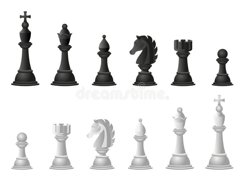ícone de inicialização de cavalo de xadrez, estilo de estrutura de tópicos  14542360 Vetor no Vecteezy