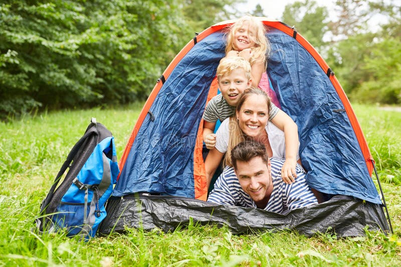 Camping Tent Family