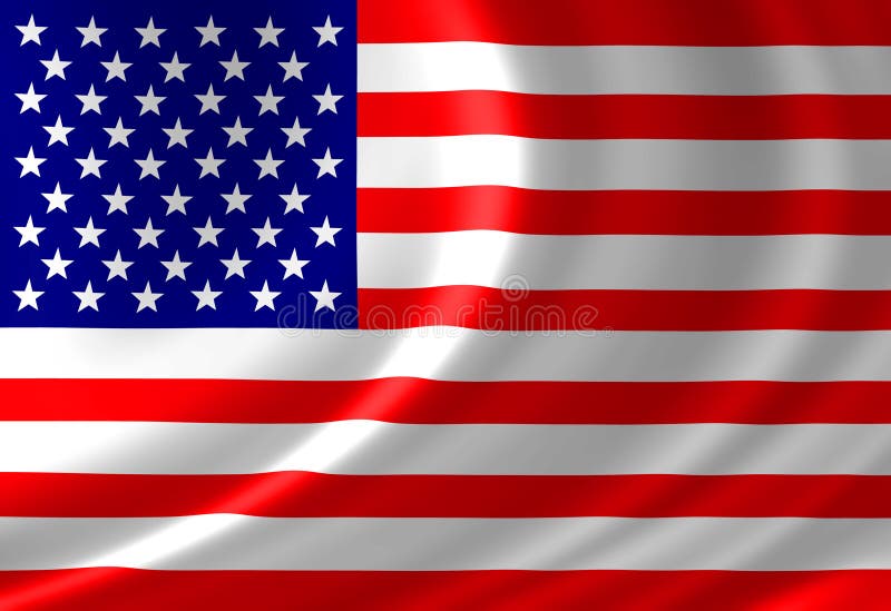 Αμερικανική σημαία απεικόνιση αποθεμάτων. εικονογραφία από ...