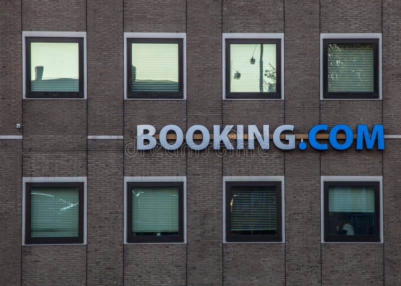 Λογότυπο του Booking.com στο Headoffice τους (Άμστερνταμ) Εκδοτική εικόνα -  εικόνα από : 31081845