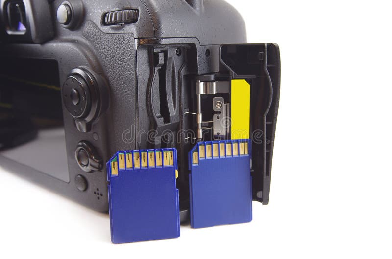 κάρτες Flash για φωτογραφική μηχανή, κάρτα SD, κάρτα μνήμης για φωτογραφική  μηχανή Στοκ Εικόνες - εικόνα από gigabyte: 169022958