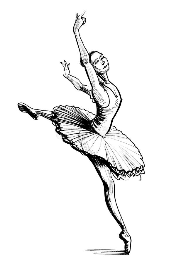 μπαλαρίνα χορού απεικόνιση αποθεμάτων. εικονογραφία από ballgames -  218977615