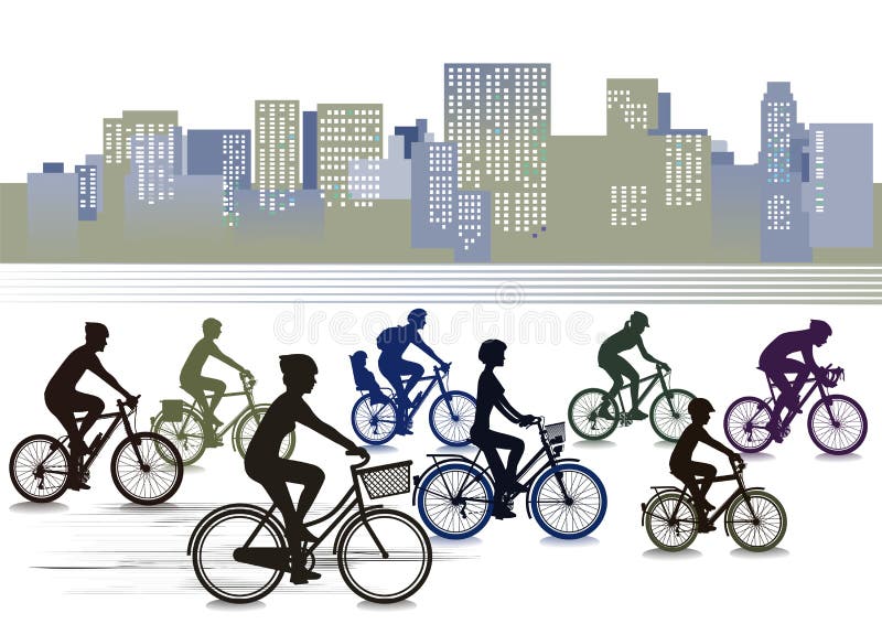 ποδηλάτες Στοκ Εικονογραφήσεις, Vectors, & Clipart – (2,697 Στοκ  Εικονογραφήσεις)