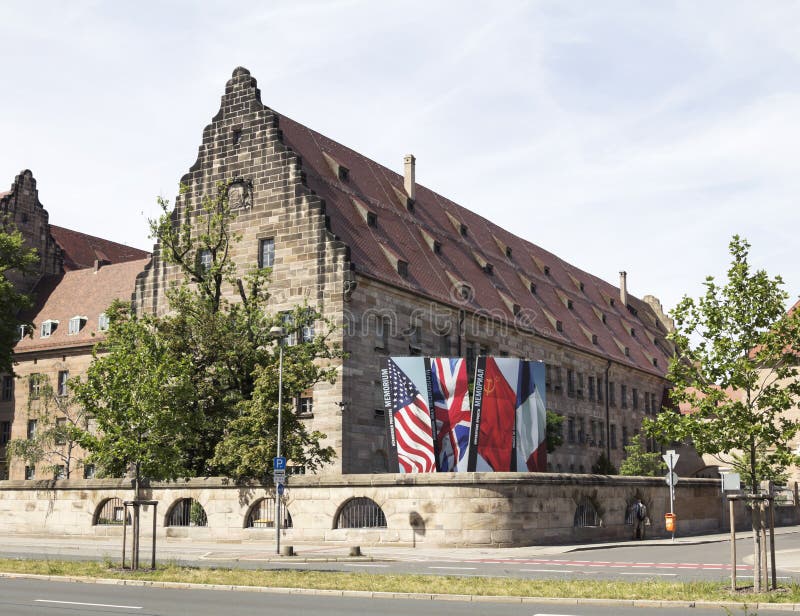 Δικαστήριο της Νυρεμβέργης στοκ εικόνες. εικόνα από - 144273536