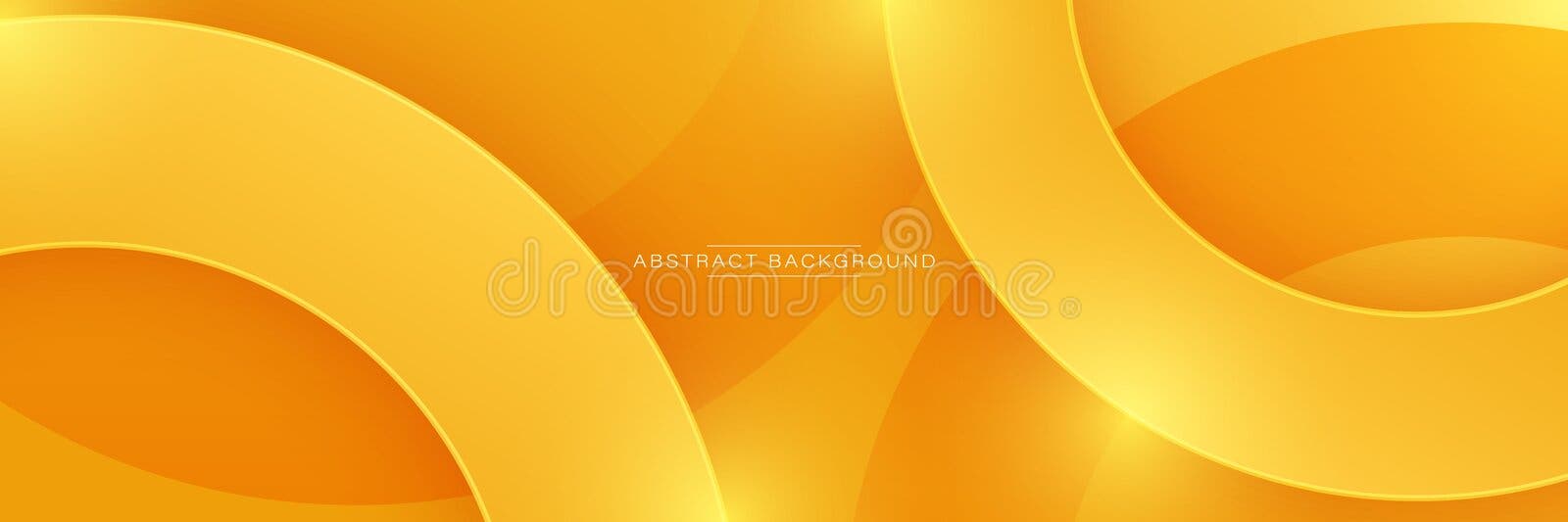 абстрактный градиент оранжевый и желтый круги геометрическая форма фон.  творческий дизайн простой формы круга. Иллюстрация вектора - иллюстрации  насчитывающей горизонтально, роскошь: 226329324
