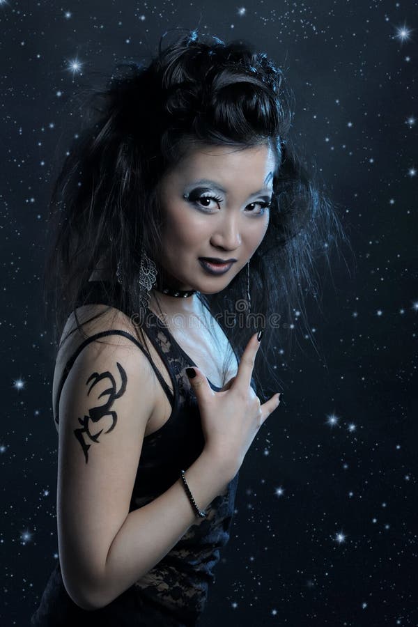 Asian Goth Girl