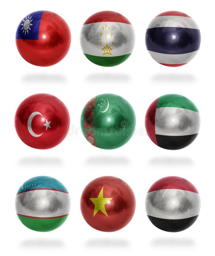 Флаги в шаре. Шары флаги стран. Новогодние шары с флагами стран. Флаги Азия шарик. Страны Азии шар.