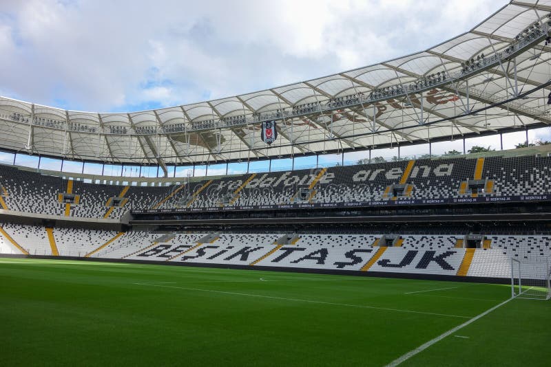 Arena Besiktas Vodafone V Stambule Redakcionnoe Izobrazhenie Izobrazhenie Naschityvayushej