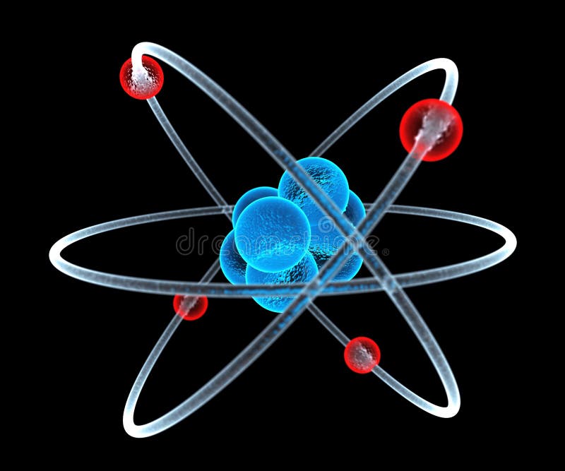 Изолируемые атомы. Атом 3д. Кольца атома. Синий атом. 3д атом с тремя кольцами.