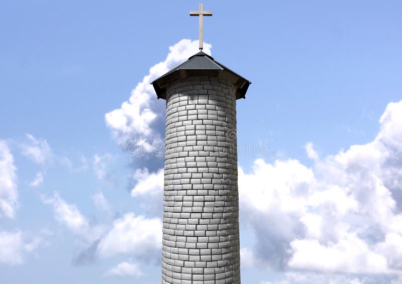 Башня с крестом