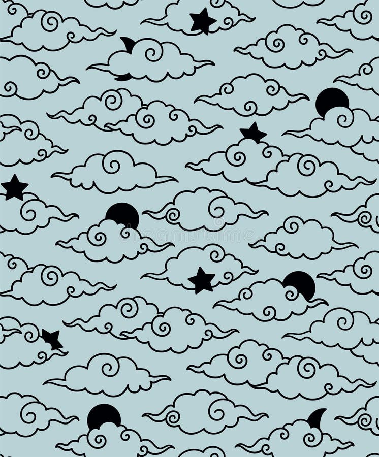 Clouds Seamless Pattern là một mẫu hoa văn đơn giản nhưng đầy chất thơ, mang lại cảm giác yên bình và thanh thản. Xem hình ảnh để trải nghiệm sự mềm mại và dịu dàng của mẫu hoa văn này.