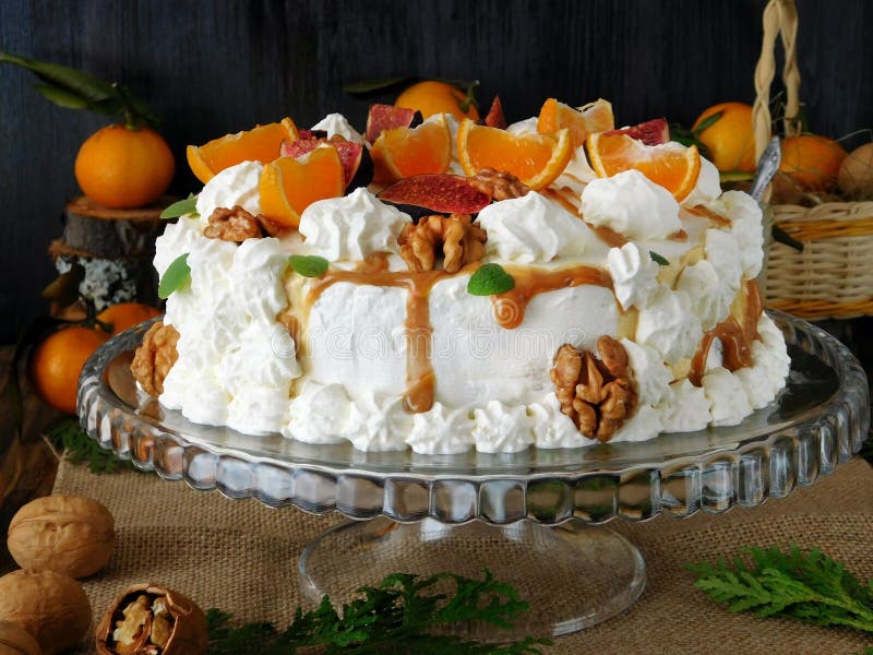 Mandarin Cream Cake