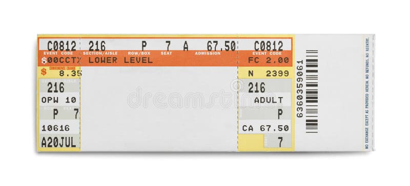 Performance ticket