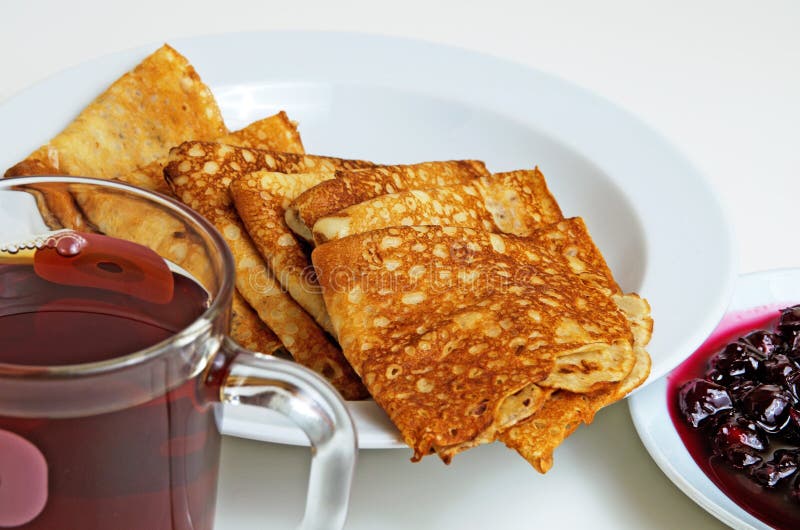 Картинки с блинчиками и вареньем с чаем и сгущенкой