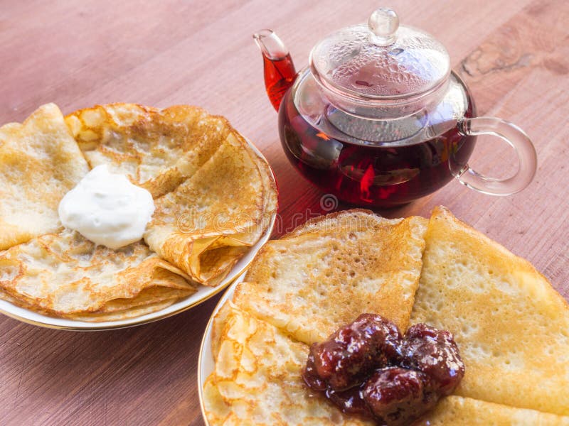 Картинки с блинчиками и вареньем с чаем и сгущенкой