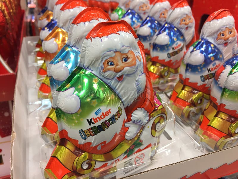 Шоколад kinder дед Мороз