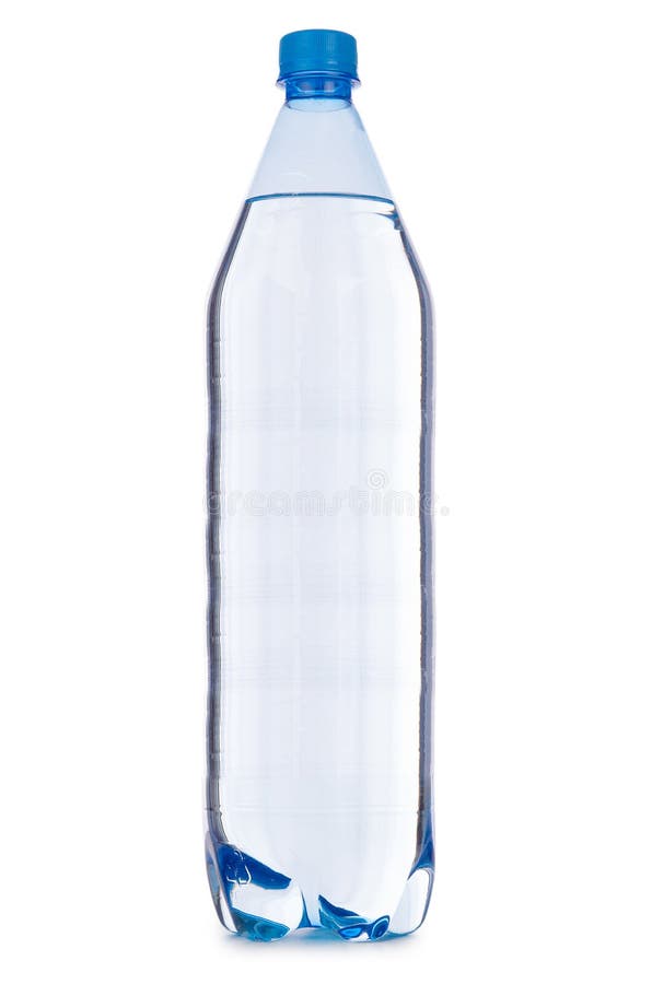 Замороженная бутылка воды