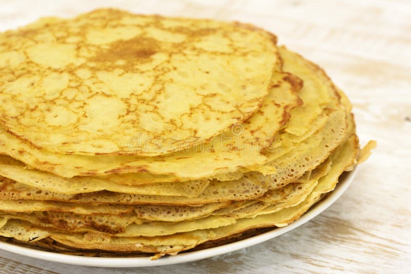 Блины на воде кукурузные