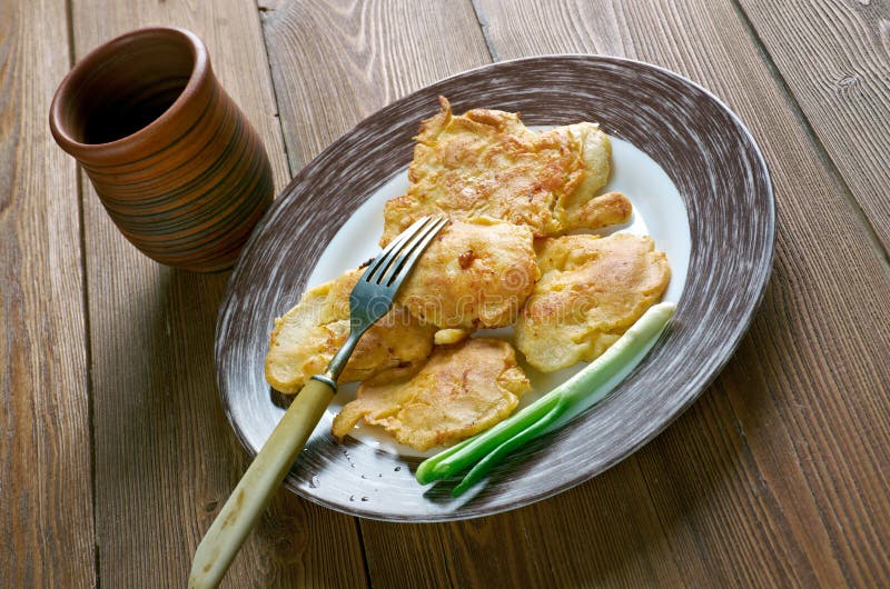 Блины с треской