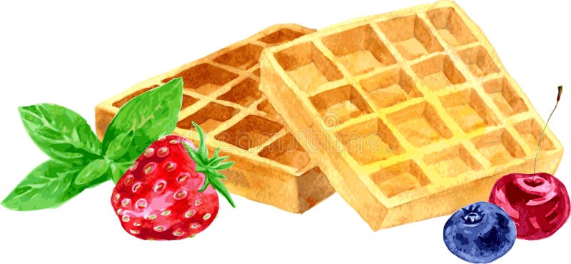 Рисунок вафли
