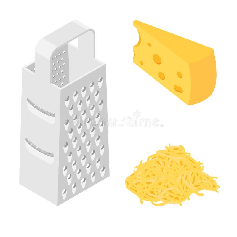 векторная иллюстрация сыра кормованный сыр и кусок сыра иллюстрация вектора...