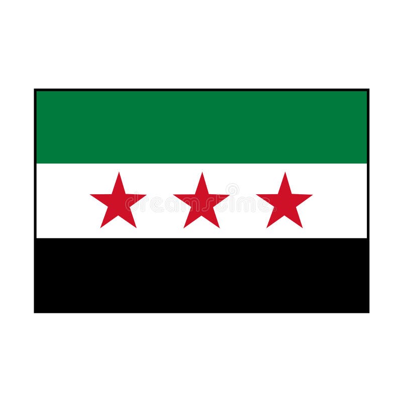Syrian Flag : Syria Flag 5ft X 3ft Former Syrian Flag Used As A Symbol Of The Cu