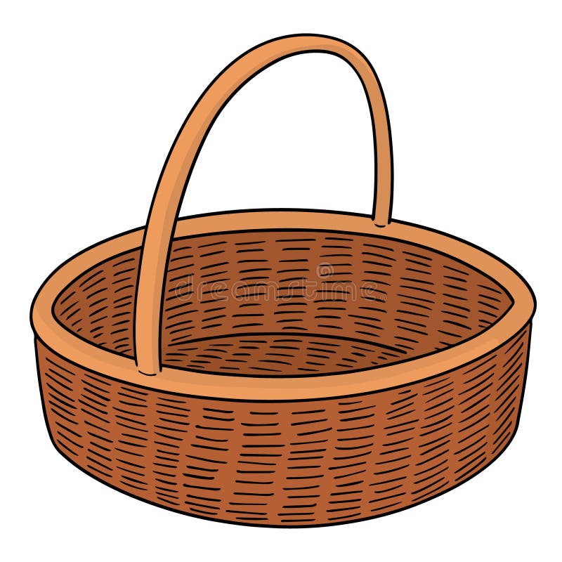Корзинка рисунок