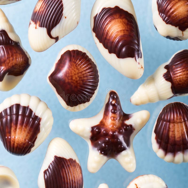 Belgium Marine Shells Chocolate