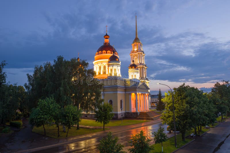 Спасо Преображенский собор Рыбинск