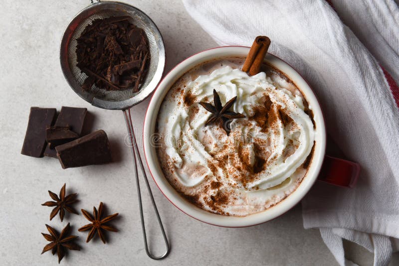 Whipped Cream with Cacao