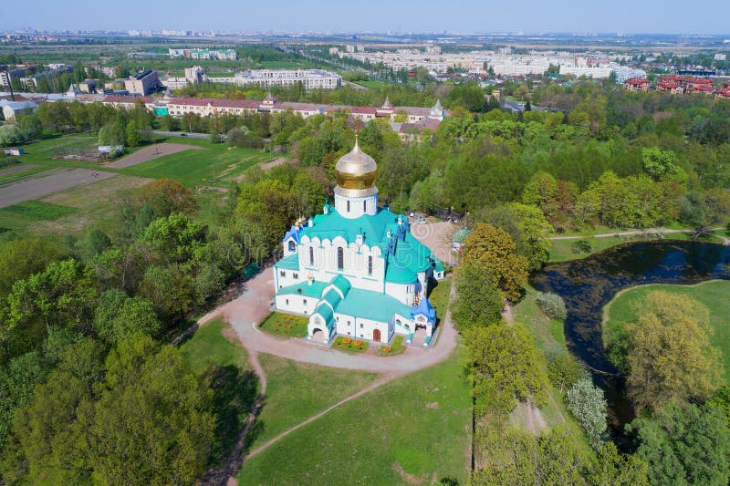 Федоровский собор в Пушкине зимой