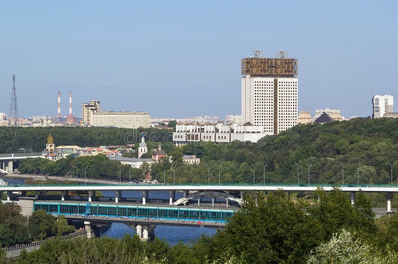 Вид на москву с воробьевых гор картина айвазовского