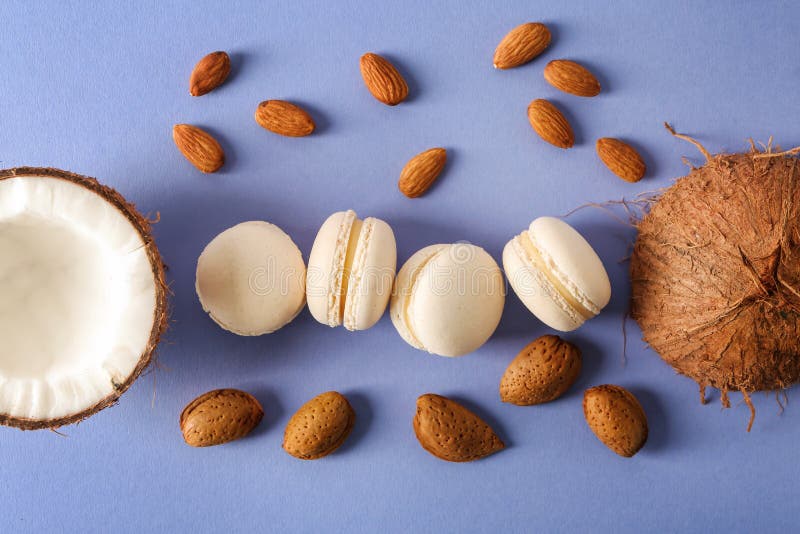 Macaroon с кокосом