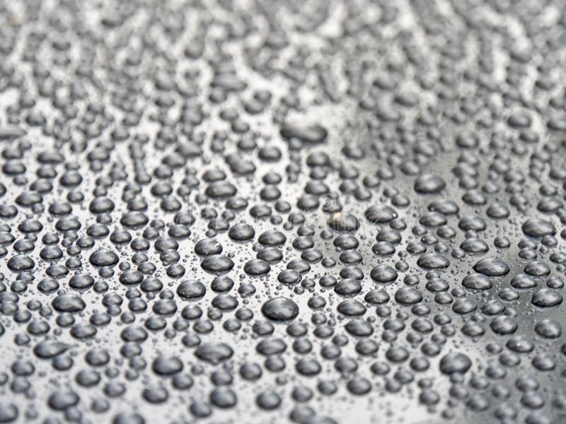 Вода падает на серый фон Фон капель воды Стоковое Изображение - изображение насчитывающей металлическо, свет: 162697715
