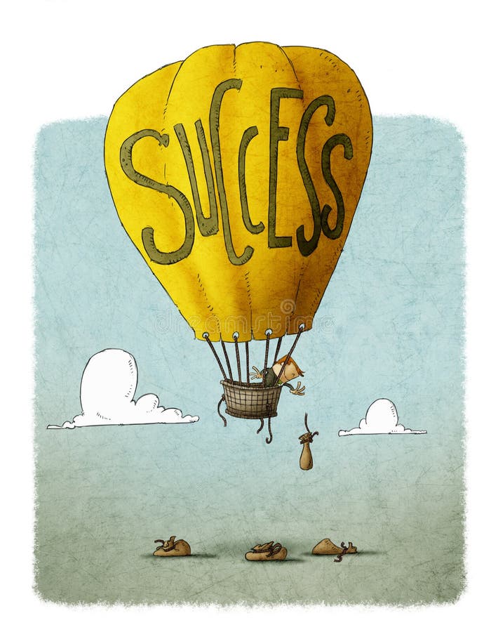 Шар успеха. Воздушные шары успешному бизнесмену.