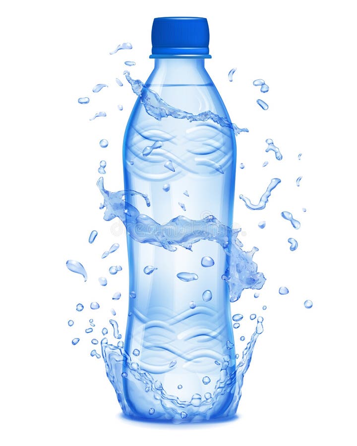 Вода в бутылке картинка для презентации