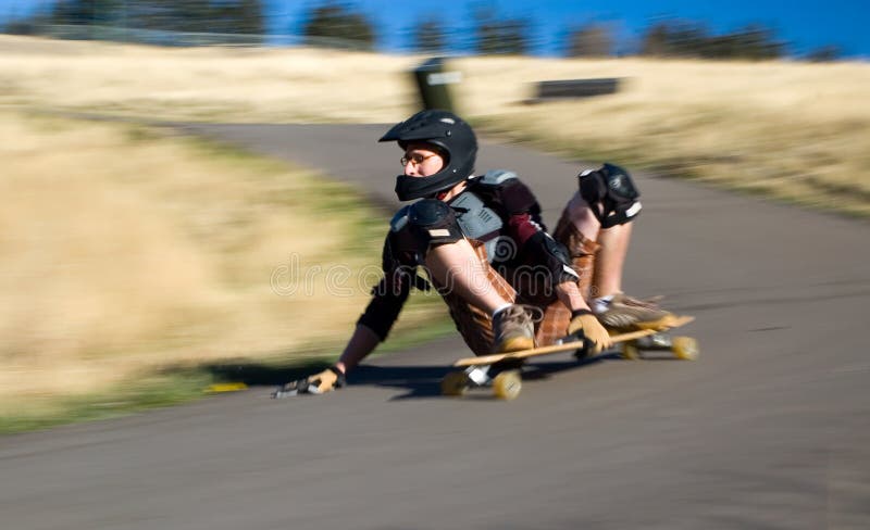 Topless Skateboarding