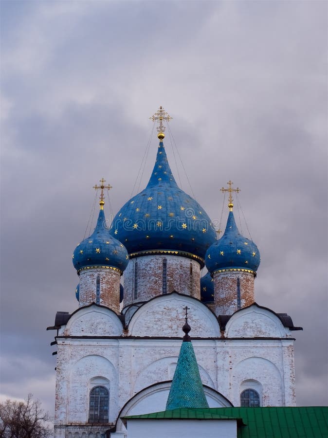 Тверь храм с синими куполами