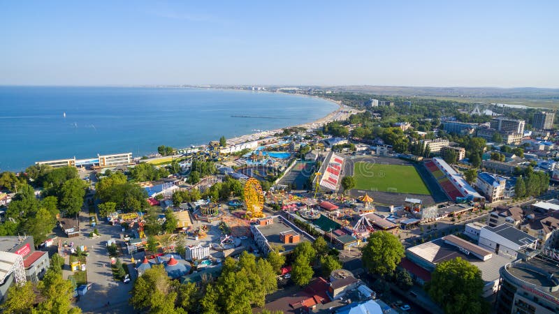 Город Anapa Зона Краснодара Россия панорама Стоковое Фото - изображение насчитывающей краснодар, туризм: 133959162