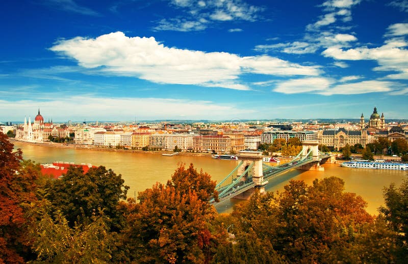 Будапешт Венгрия осенью