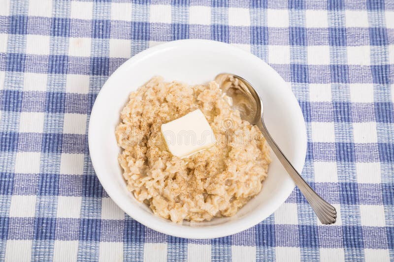 Овсянка с маслом